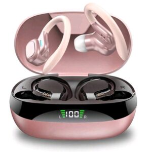 PINK WIRELESS EARBUDS HEADPHONE